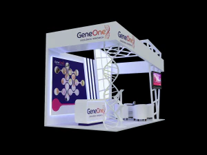 Booth DASA - DNA 3D Model