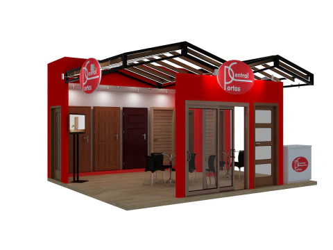 Booth 6x4 - Stand 6x4 3D Model