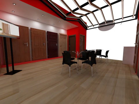 Booth 6x4 - Stand 6x4 3D Model