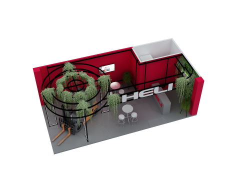 Booth 10x5 - Stand 10x5 3D मॉडल