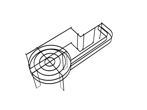 Booth 10x5 - Stand 10x5 3D Model