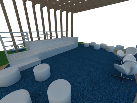 Booth 18x9 - Stand 18x9 3D Model