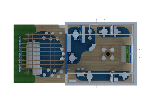 Booth 18x9 - Stand 18x9 3D Model