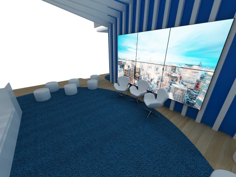 Booth 18x9 - Stand 18x9 3D Model