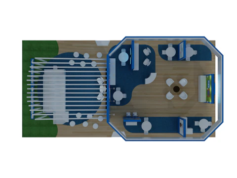 Booth 18x9 - Stand 18x9 3D Model