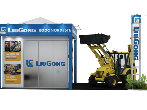 Booth 10x5 - Stand 10x5 Modelo 3D