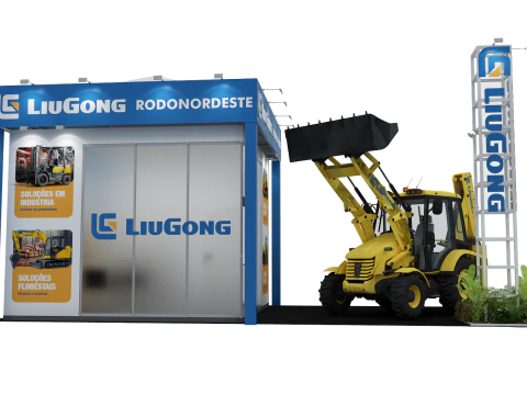 Booth 10x5 - Stand 10x5 3D Model