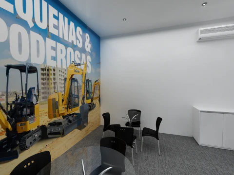 Booth 10x5 - Stand 10x5 3D Model