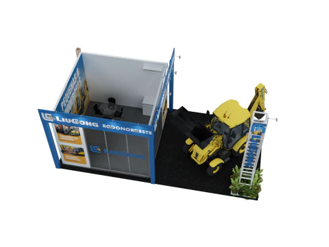 Booth 10x5 - Stand 10x5 3D Model