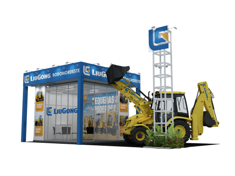 Booth 10x5 - Stand 10x5 3D मॉडल