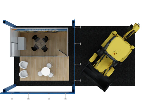 Booth 10x5 - Stand 10x5 3D Model