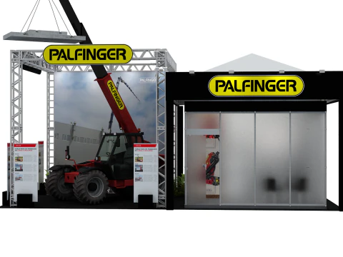 Booth 10x5 - Stand 10x5 3D Model