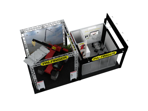 Booth 10x5 - Stand 10x5 3D Model
