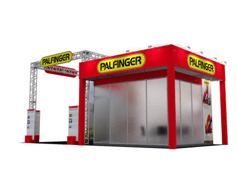 Booth 10x5 - Stand 10x5 3D Model