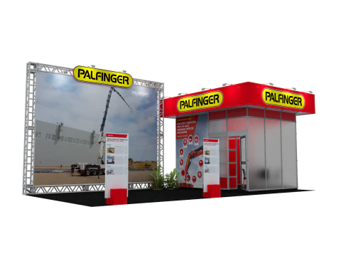 Booth 10x5 - Stand 10x5 3D Model