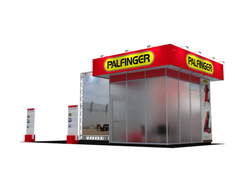 Booth 10x5 - Stand 10x5 3D Model