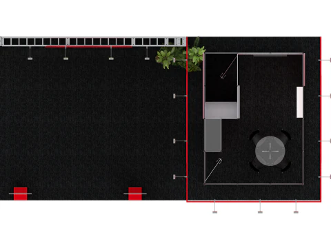 Booth 10x5 - Stand 10x5 3D Model