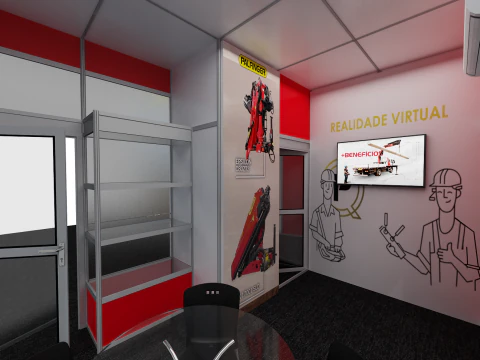 Booth 10x5 - Stand 10x5 3D Model
