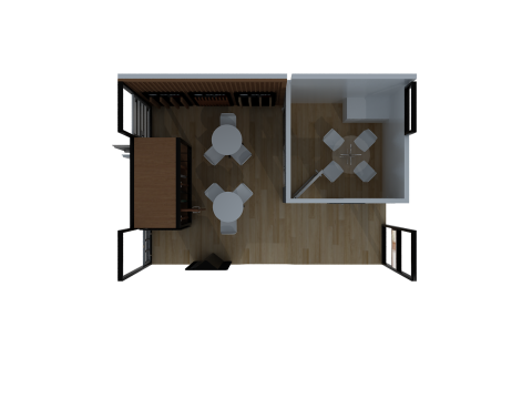 Booth 6x4 - Stand 6x4 3D Модель