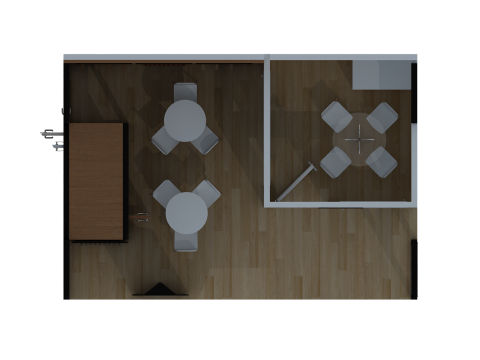 Booth 6x4 - Stand 6x4 3D Модель