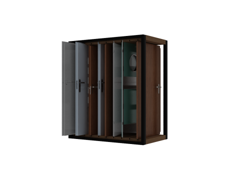 Booth 6x4 - Stand 6x4 3D Модель