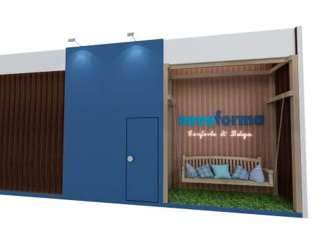 14x9 - Booth 3D Model