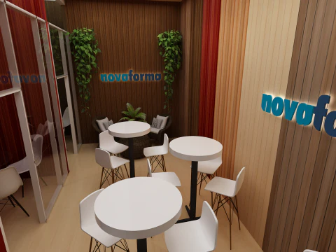 14x9 - Booth 3D Model