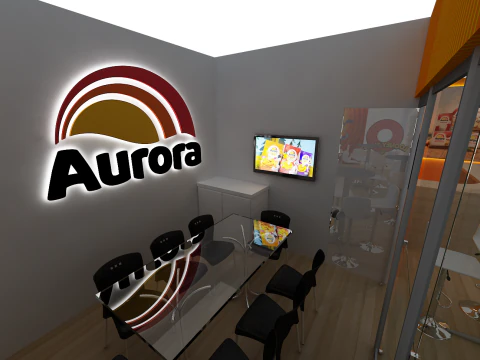 Booth 10x8 - Stand 10x8 3D Model