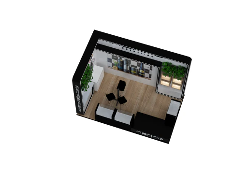 Booth 3x6 - Stand 3D Model