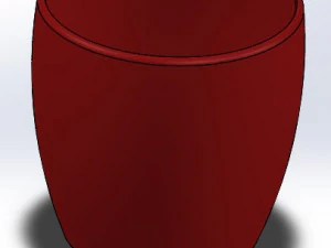 cangkir Model Cetak 3D