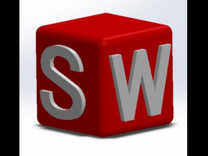 solid works logo 3D Принт Модель