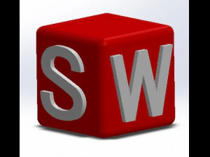 logotipo solidworks Modelo de Impressão 3D