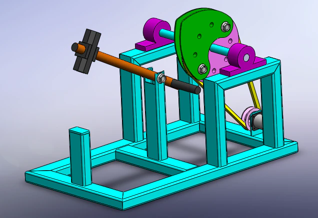portable hammer machine 3D Model .c4d .max .obj .3ds .fbx .stl .blend 