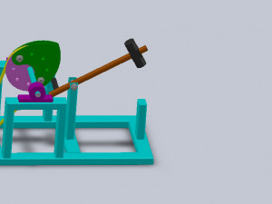 portable hammer machine 3D Model