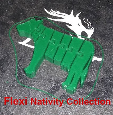 flexi cow- nativity collection - belen 3D प्रिंट मॉडल .c4d .max .obj .3ds .fbx .stl .blend 