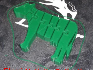 collection de la cr&egrave;che de vache flexi - belen Modèles 3D en vedette