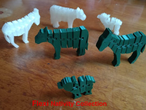 flexi cow- nativity collection - belen 3D प्रिंट मॉडल