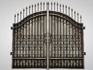 bah&ccedil;e kapısı 3D Model