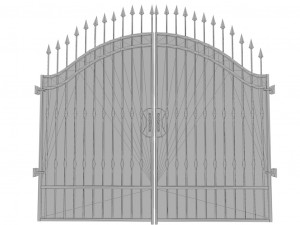 garden gate 3D Модель