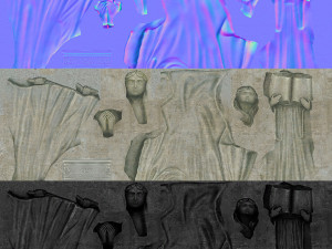 bronzestatue 3D Модель