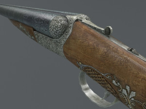Shotgun 3D Model