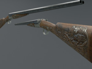 Shotgun 3D Model