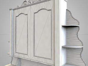 Vitrina grunge 3D Model
