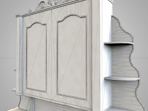 Grunge vitrina Modelo 3D