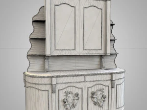 Grunge vitrina Modelo 3D