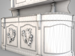 Vitrina grunge 3D Model