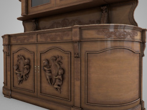 Vitrina grunge 3D Model