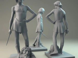 david 3d print 3D Print Model