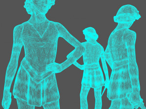 david 3d print Modèles 3D en vedette