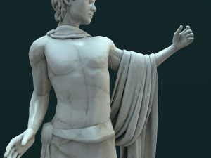 statue rome Modèle 3D